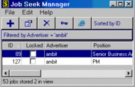 Job Seek Manager screenshot